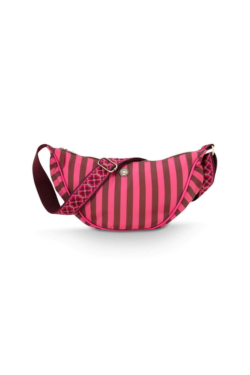 Pip Studio Freya ½ Moon Cross Body Bag | Pink