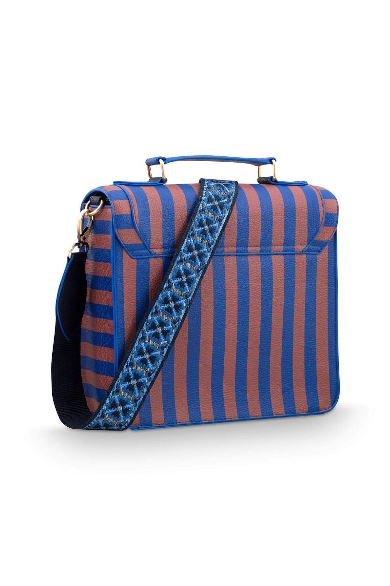 Pip Studio Frances Crossbody Bag | Blue Stripe