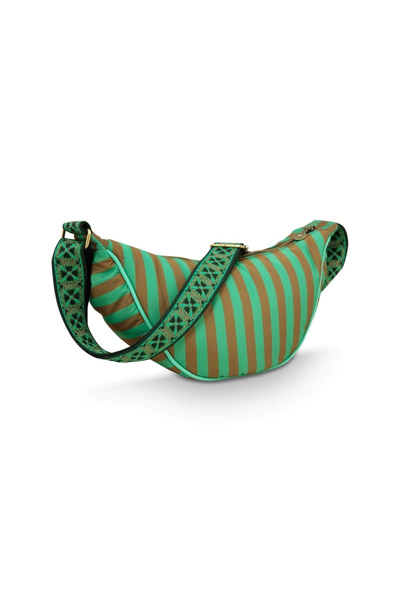 Pip Studio Freya ½ Moon Cross Body Bag | Green