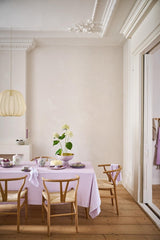 Crave Table Cloth Stripes | Lilac