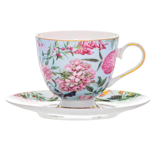 Ladelle Romantic Garden Cup & Saucer
