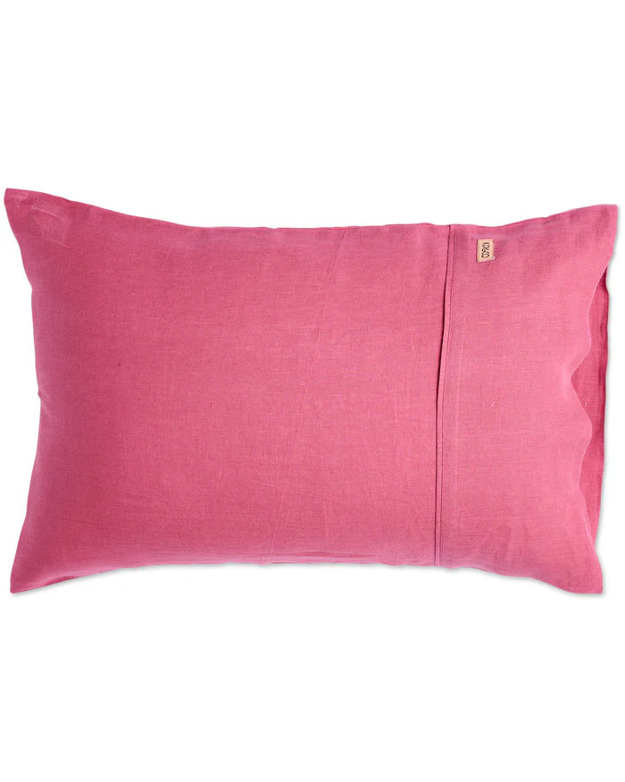 Kip & Co  Baroque Rose Linen Pillowcases | Set Of 2