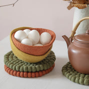 Gry & Sif Big Coaster | Pine Green