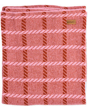 Kip & Co Creme Brulee Check Blanket | Candy Pink