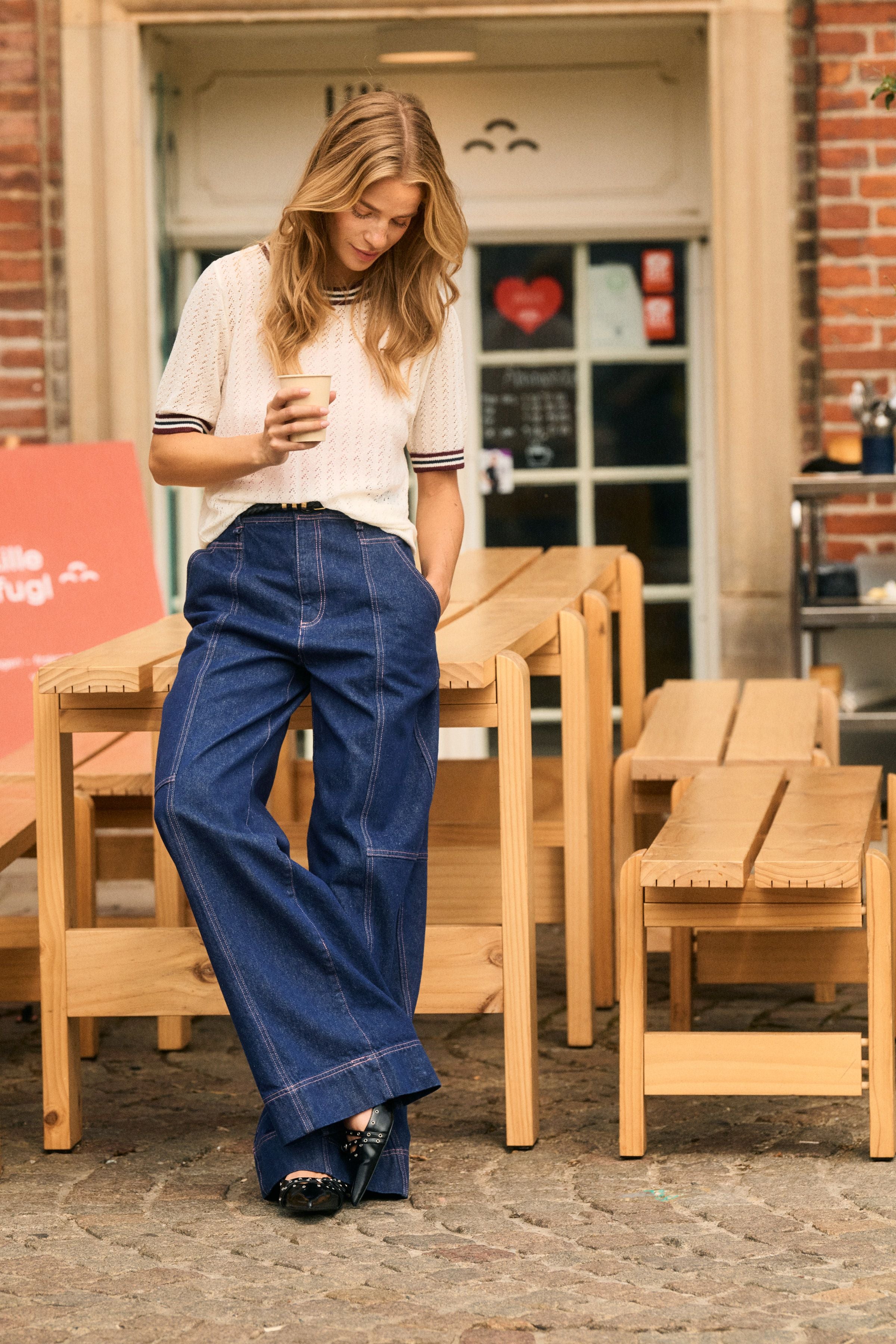 St Tropez Posey Jeans | Dark Blue