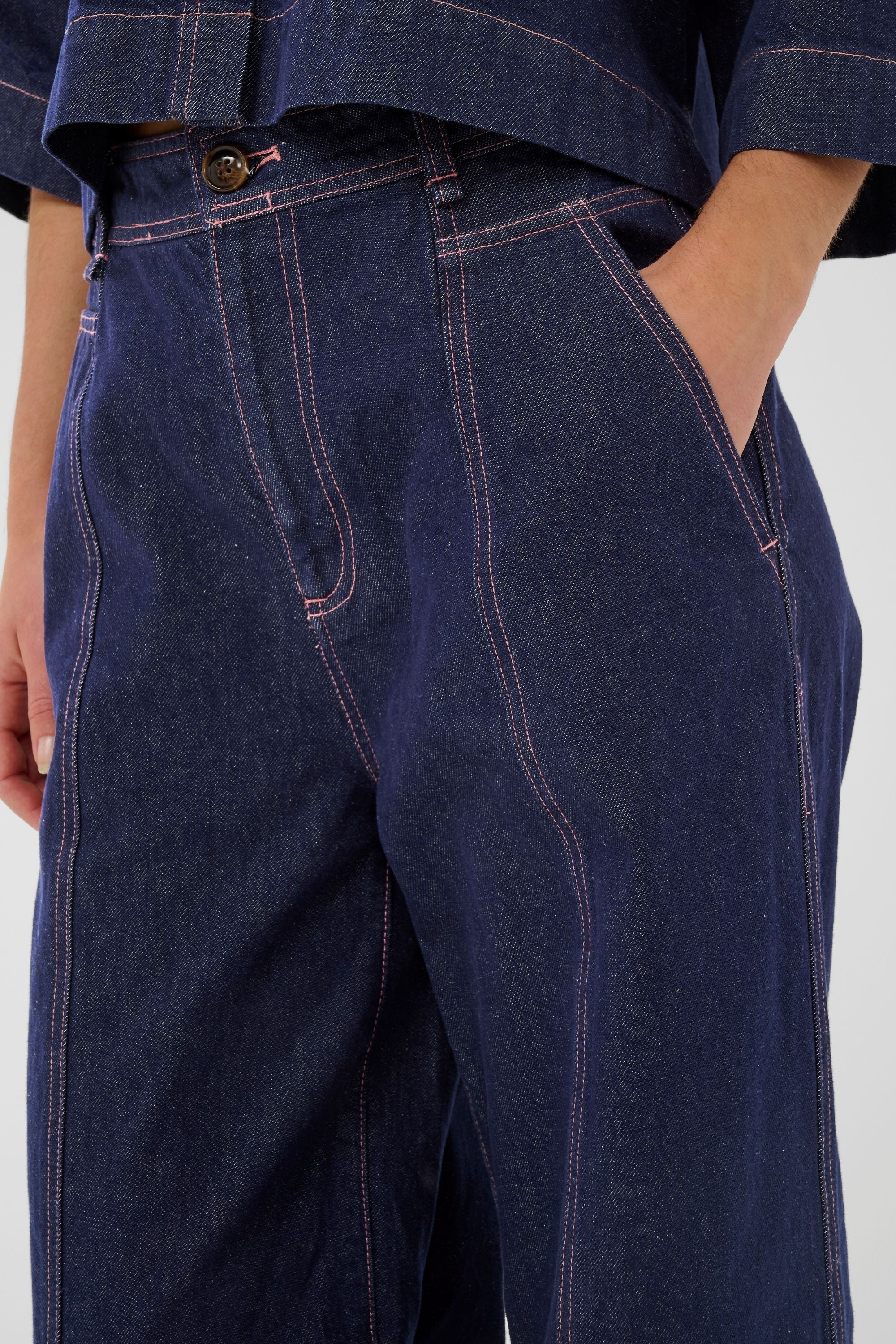 St Tropez Posey Jeans | Dark Blue