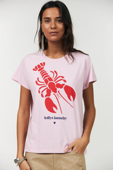 Lollys Laundry Roma Lobster Tee | Pink