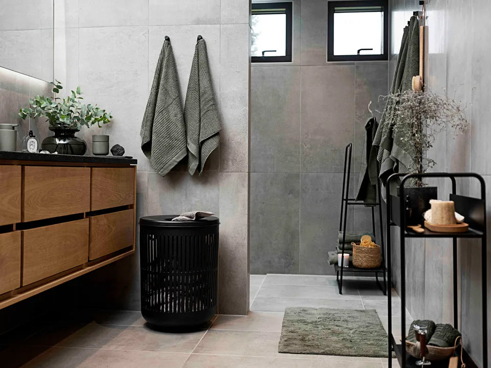 Zone Bathroom Classic Bath Towel Grey