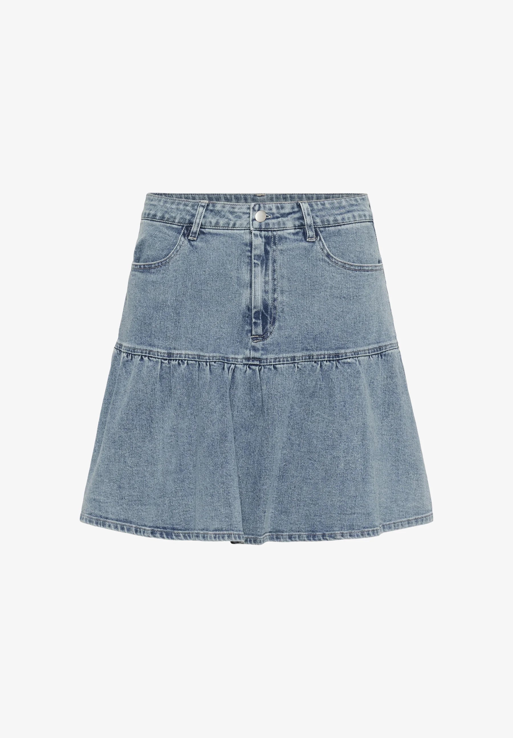 St Tropez Polina Skirt | Light Blue Denim