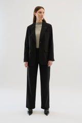 Karen By Simonsen Milano Solid Blazer | Black