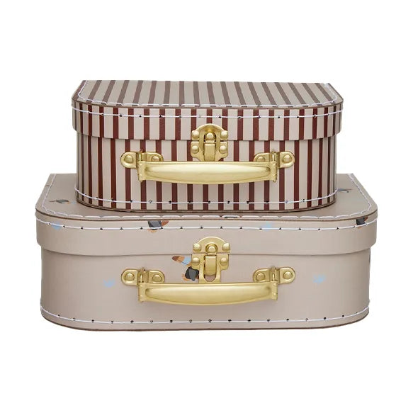 Oyoy Toucan Stripe Mini Suitcase | Set Of 2