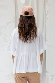 Re-Create Cascade Top | White