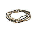 Lindi Kingi Beaded Bracelet Set | Costa Noir