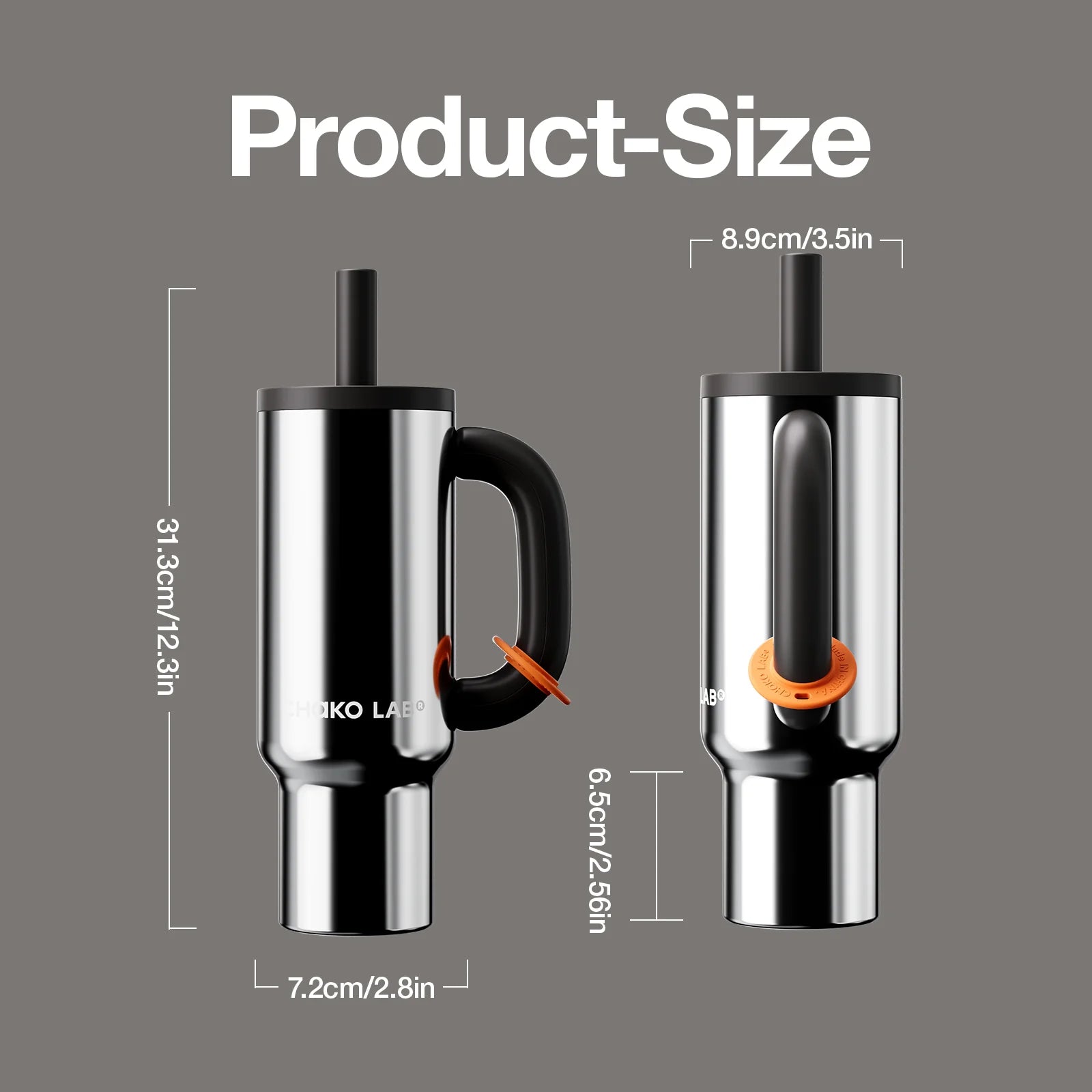Chako Lab Bawang Tumbler | Stainless Black