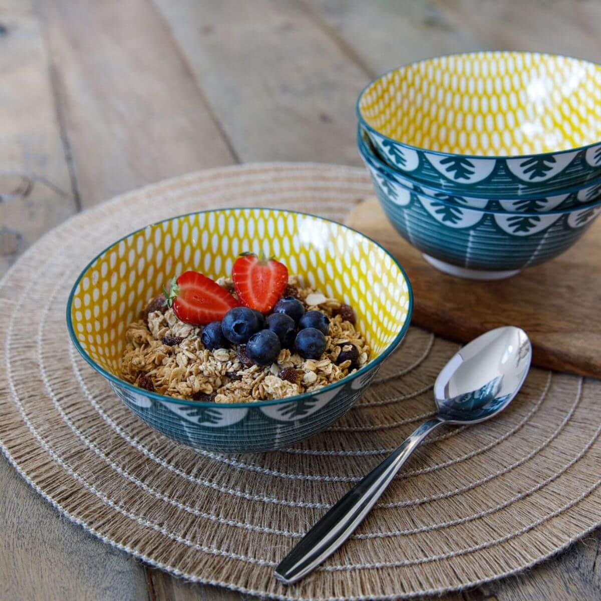 Mikasa Does it All Bowl | 15.7cm Leafy Green