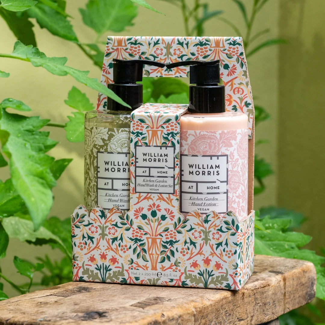 William Morris At Home Kitchen Garden | Hand Wash & Lotion Set