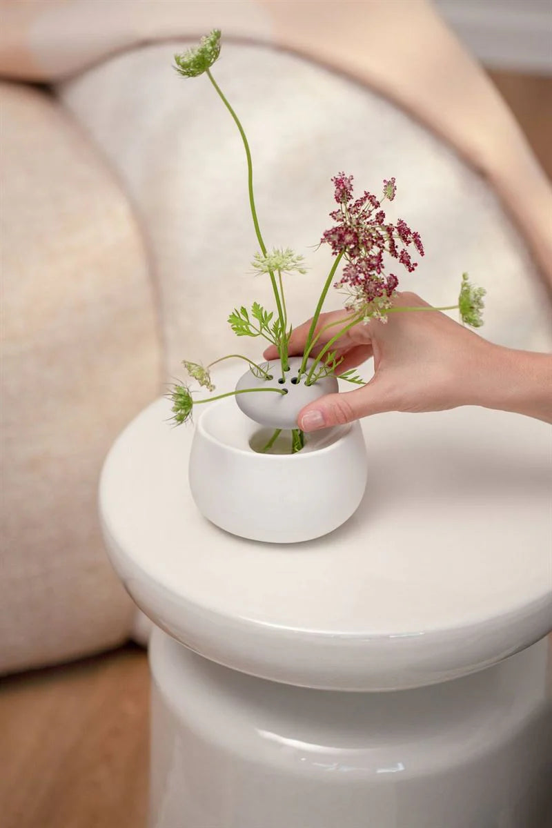 Rader Blumenschale Flower Bowl Vase | White