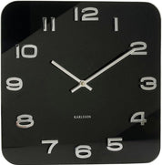 Karlsson Vintage Square Wall Clock | Black