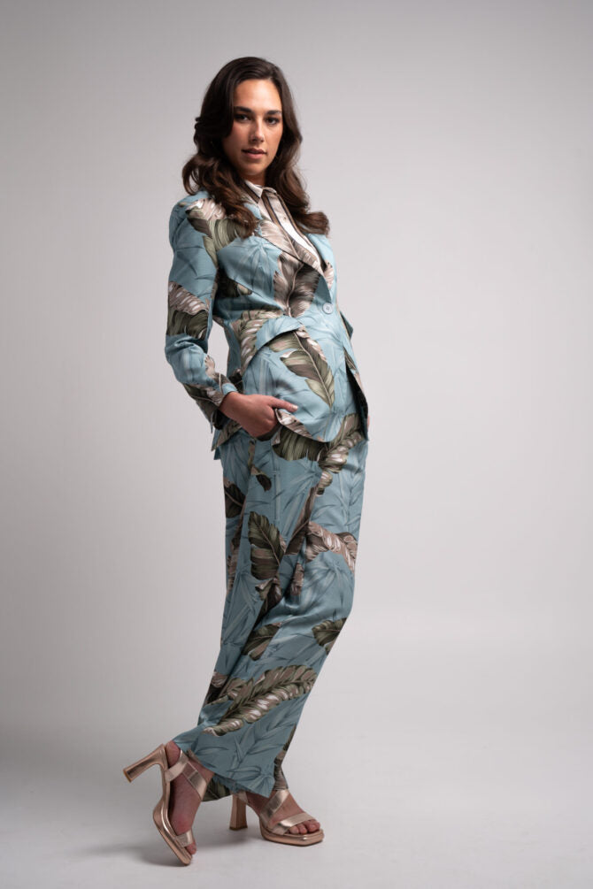 Obi Palm Springs Blazer | Multi Blue