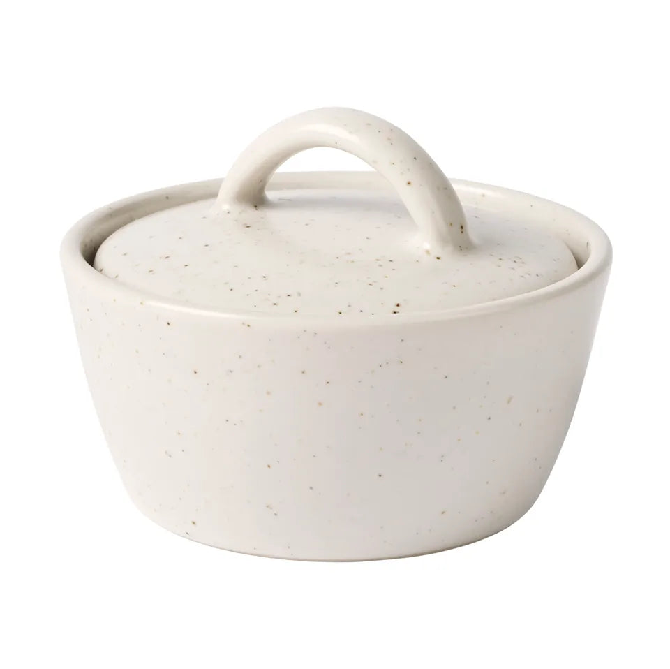 Broste Nordic Salt Bowl Lid | Vanilla