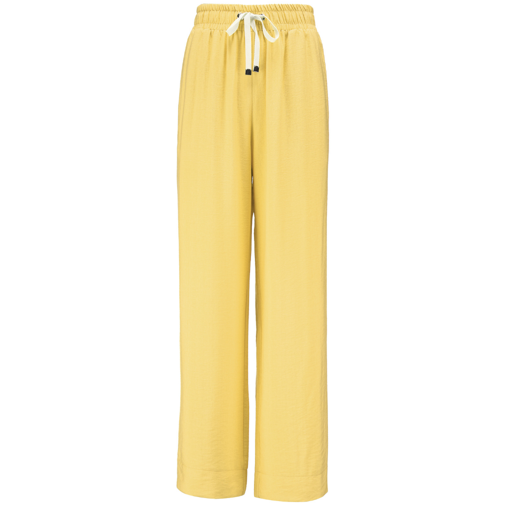 Moke Indiana Wide Leg Pant | Lemon Grass