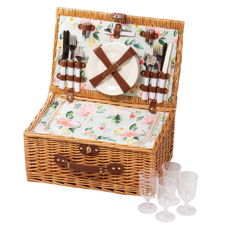 Chelsea Picnic Basket |  4 Person