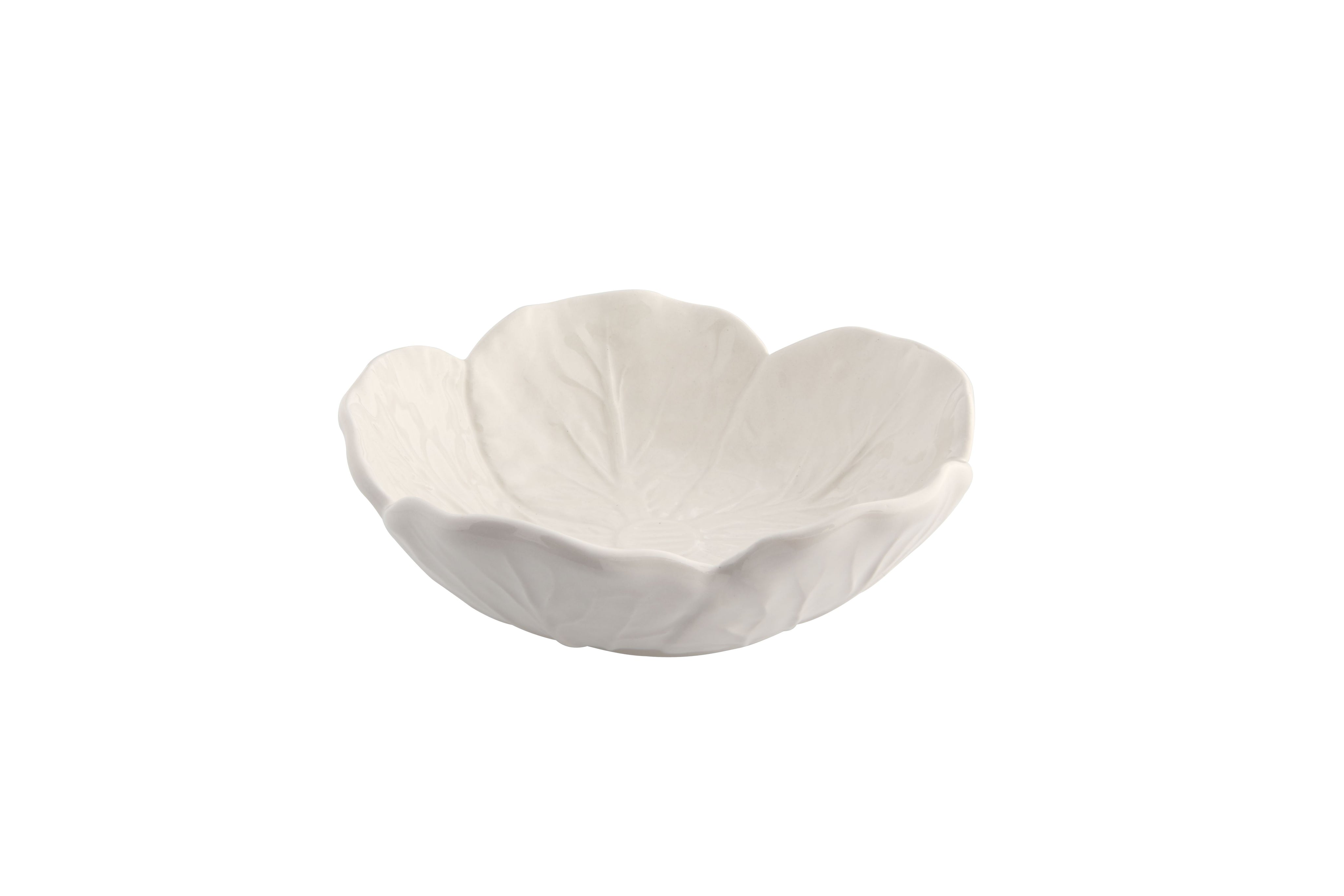 Bordallo Cabbage Bowl Cream 22.5cm