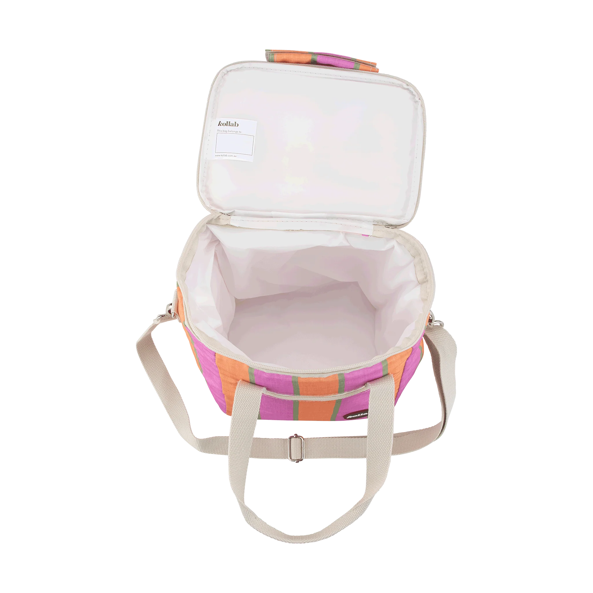 Kollab Mini Cooler Bag | Sunset Stripe