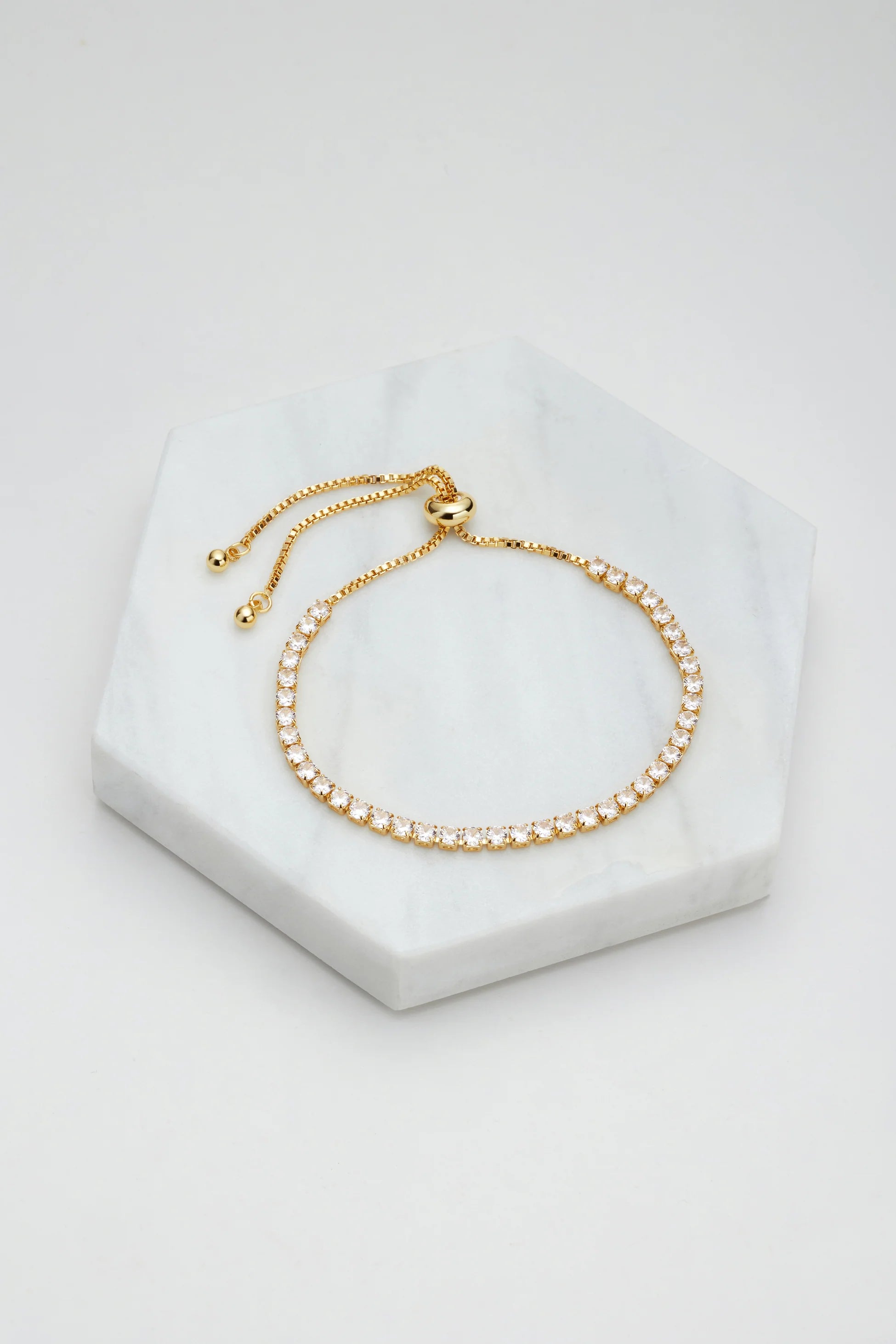 Zafino Nikki Tennis Bracelet | Gold