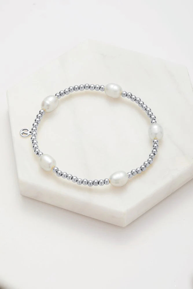 Zafino Meika Bracelet | Silver