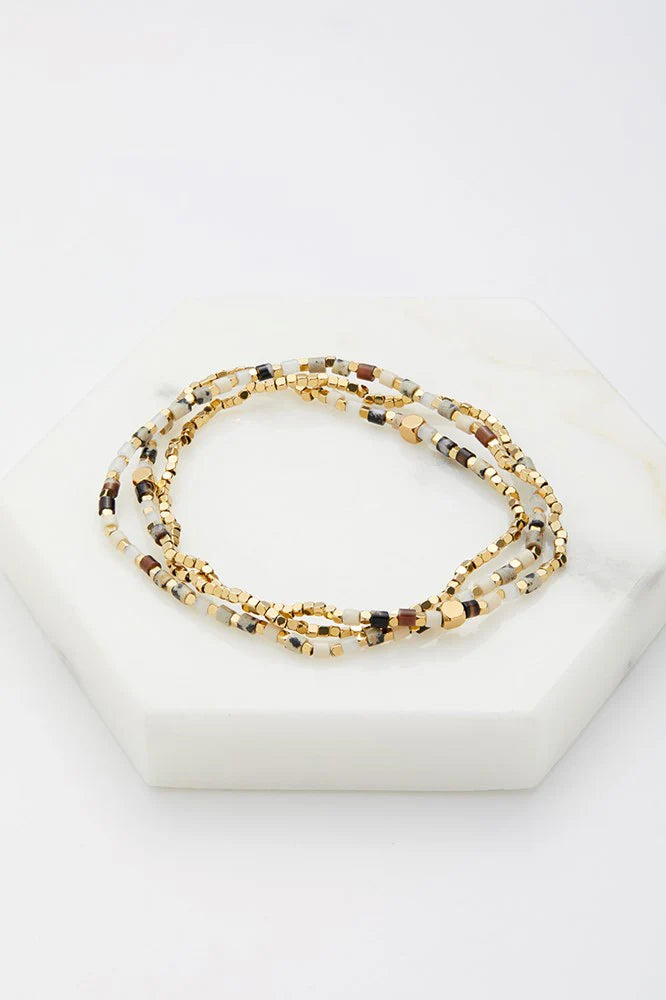 Zafino Ophelia Wrap Bracelet | Black