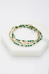 Zafino Ophelia Wrap Bracelet | Jade