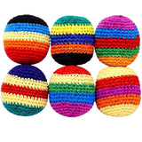Hand Knitted Hacky Sack | Multi