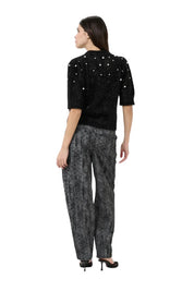 Karen By Simonsen Celia Pullover Top | Black