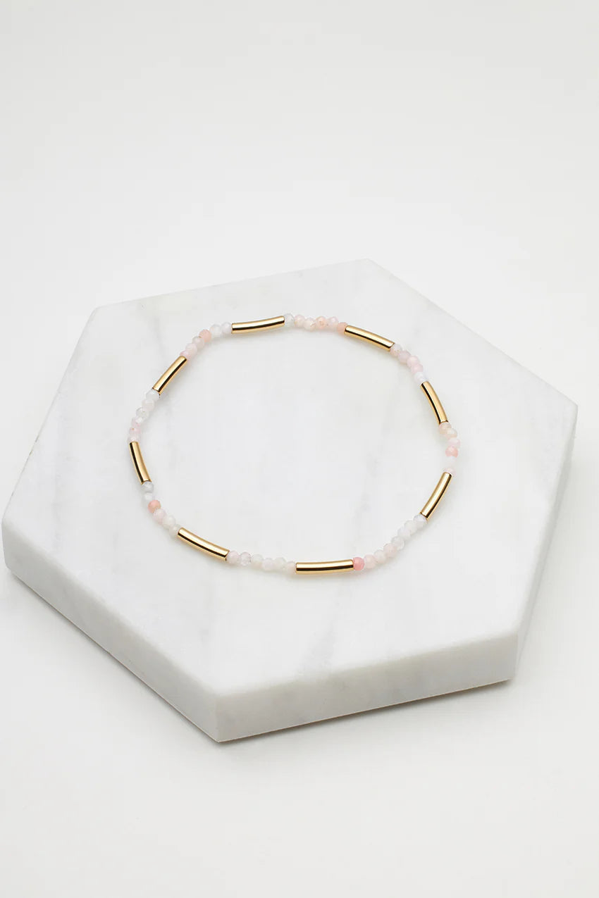 Zafino Tilly Bracelet | Dusky Rose