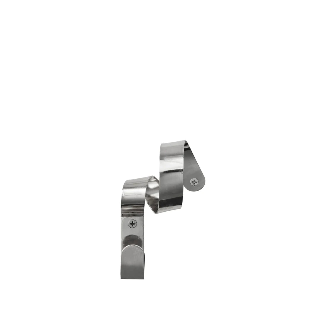 Broste Hook Ribbon Single | Silver Finish