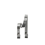 Broste Hook Ribbon Double | Silver Finish