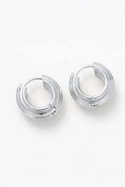 Zafino Eliza Hoop Earring | Silver