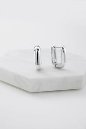 Zafino Eden Hoop Earrings | Silver