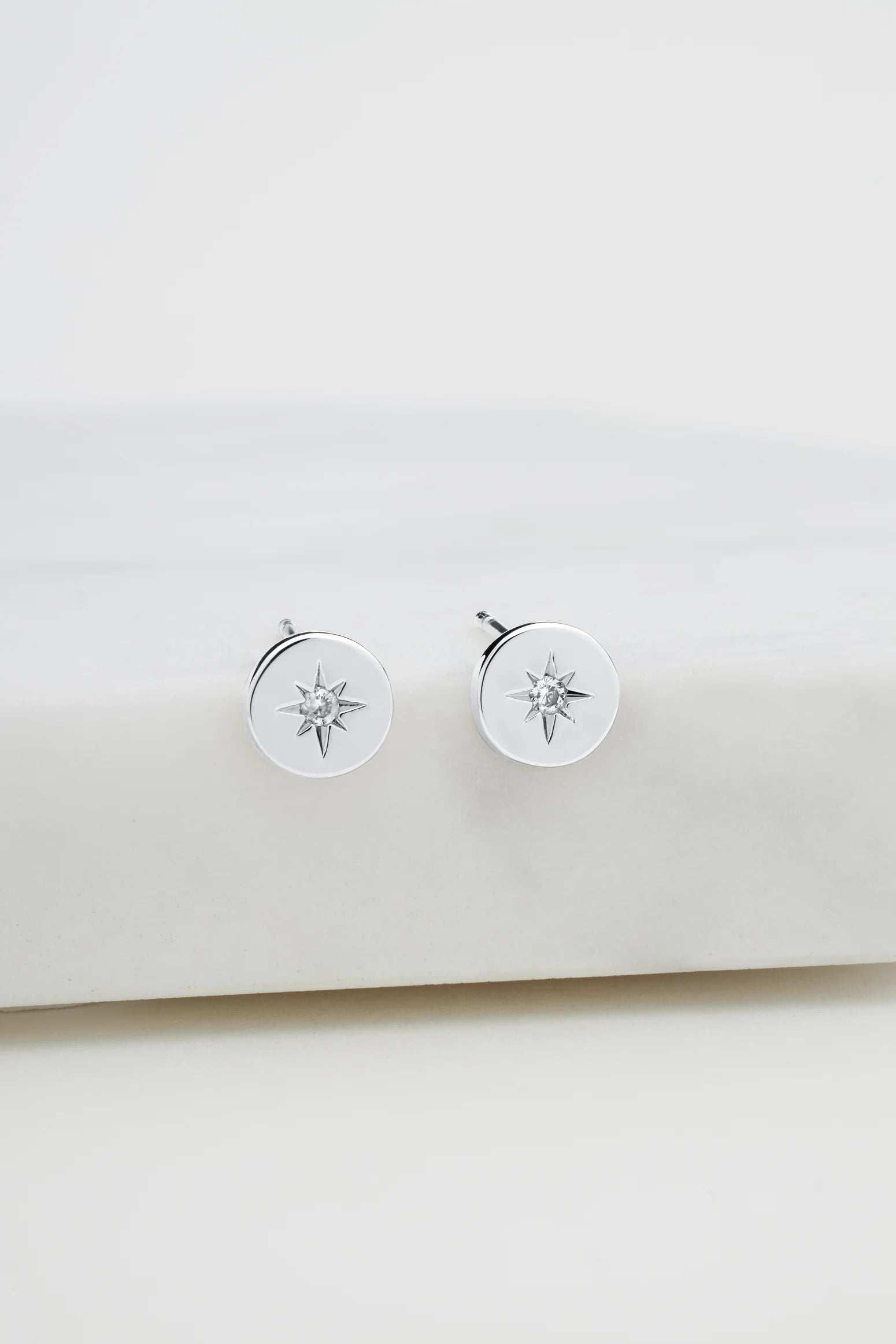 Zafino Crystal Disk | Silver