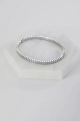 Zafino Willow Bracelet | Silver