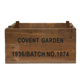 French Country Covent Garden Wooden Crate | Medium