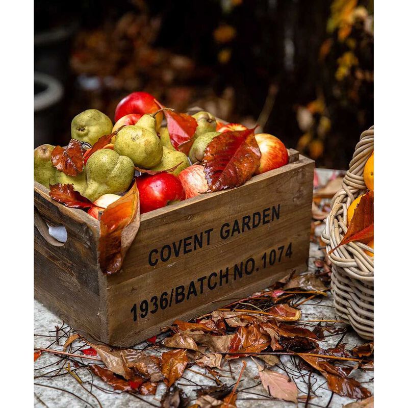 French Country Covent Garden Wooden Crate | Large