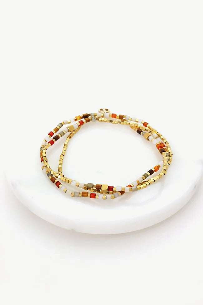 Zafino Ophelia Wrap Bracelet | Berry