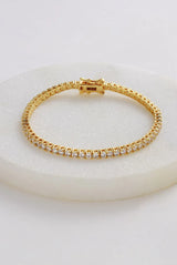 Zafino Dani Tennis Bracelet | Gold