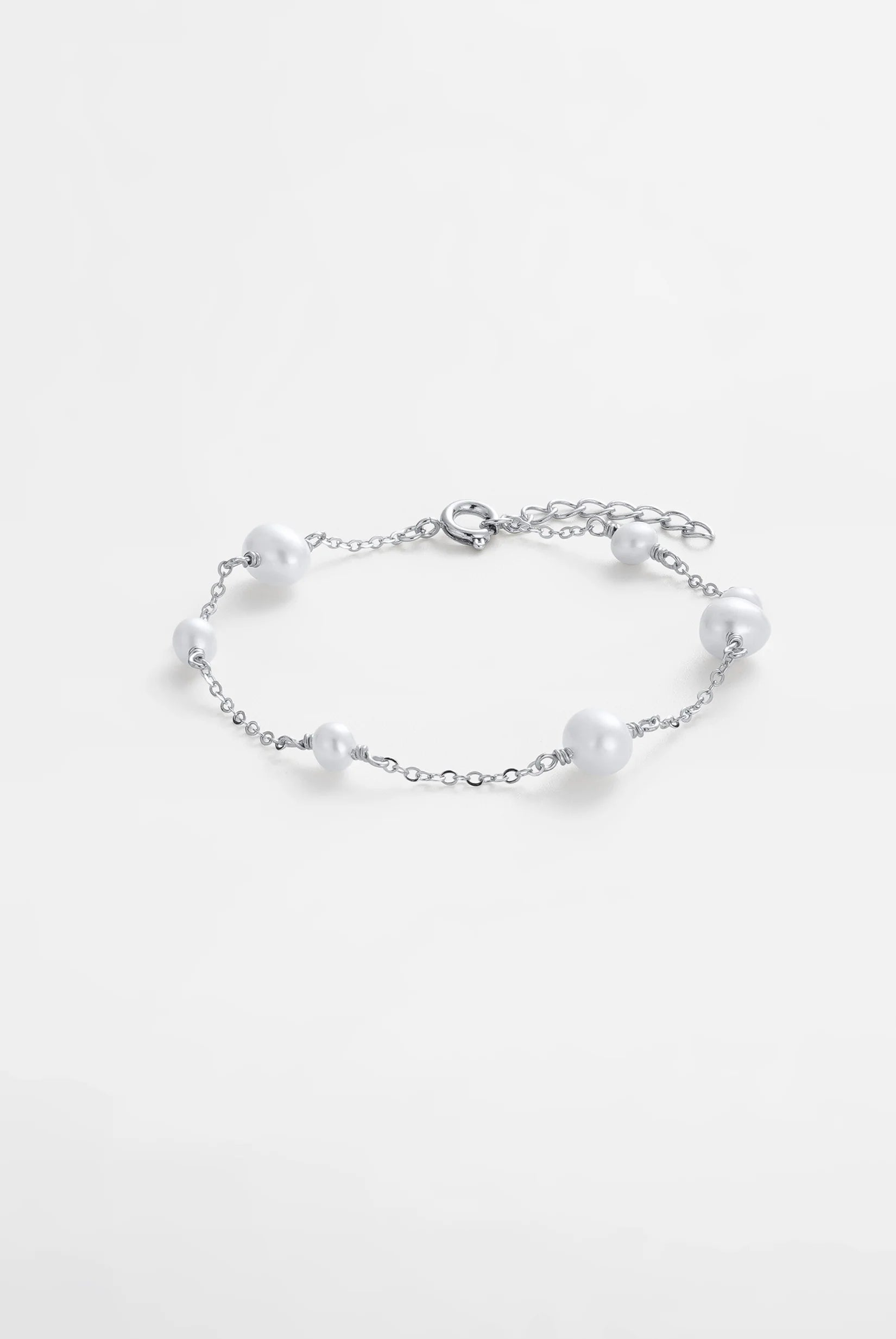 Zafino Luna Pearl Bracelet | Silver