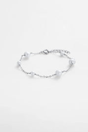 Zafino Luna Pearl Bracelet | Silver