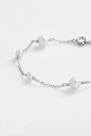 Zafino Luna Pearl Bracelet | Silver