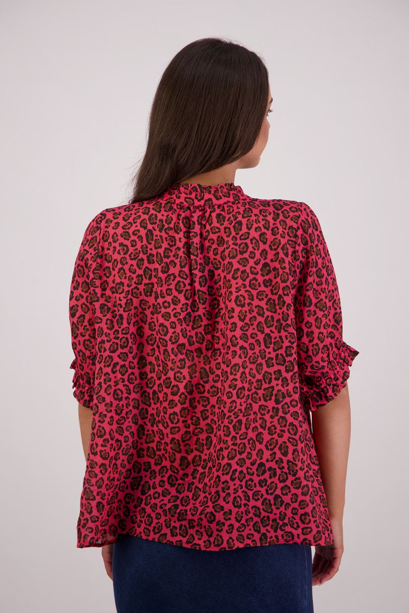 Briarwood Pearly Top | Animal Print
