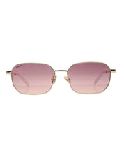Reality Limelight Sunglasses | Gold Sunset